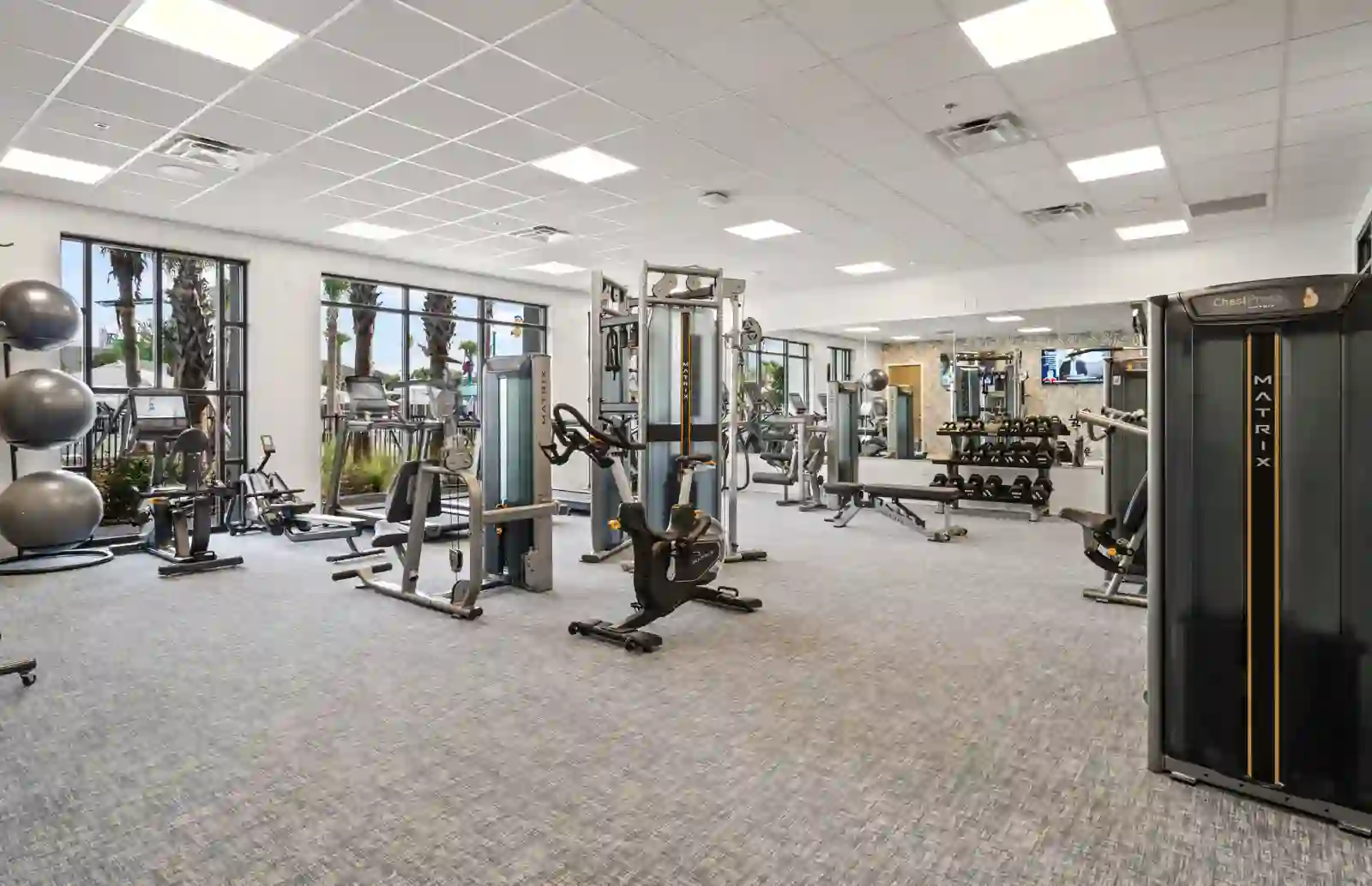 Fitness center e club house
